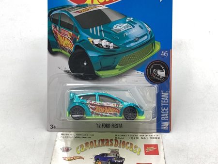 2017 hot wheels #307 12 Ford Fiesta 32F For Discount