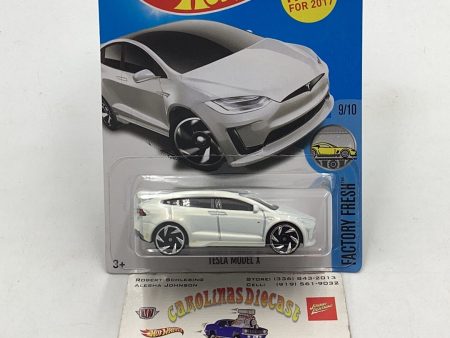 2017 Hot Wheels #97 Tesla Model X 50A Sale