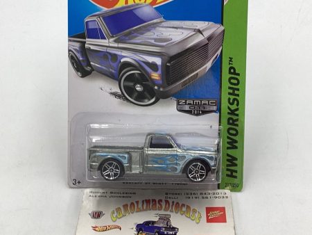 2014 Hot Wheels Zamac #11 Custom 69 Chevy Pickup #217 147E Online Hot Sale