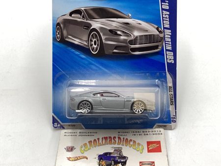 2010 Hot Wheels #124 10 Aston Martin DBS All Stars Fashion