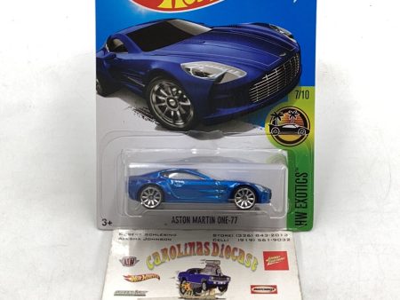 2017 hot wheels #287 Aston Martin One-77 106B Online Hot Sale