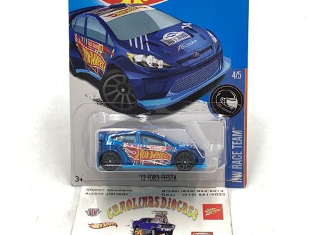 2017 Hot Wheels #210 12 Ford Fiesta 32E Discount