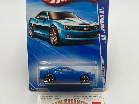 2010 Hot Wheels HW Garage ‘10 Camaro SS Walmart Exclusive Blue  74 240 7F For Discount