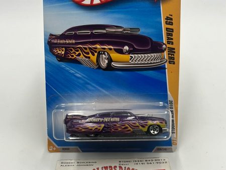 2010 Hot Wheels New Models ‘49 Drag Merc Purple 30 240 33D on Sale