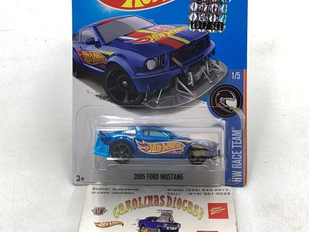 2017 Hot Wheels #280 2005 Ford Mustang factory sealed sticker 27B Supply