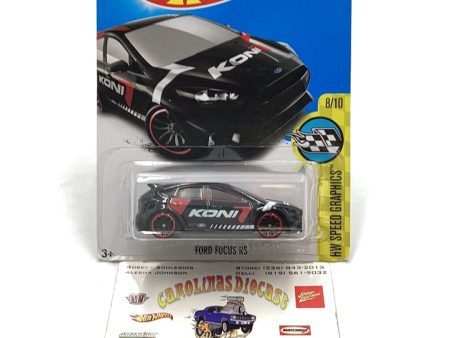 2017 Hot Wheels #176 Ford Focus RS koni 33C Online Sale