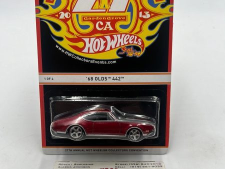 2013 Hot Wheels 27th Annual Collectors Convention ‘68 Olds 442 Low Number 189 1100 on Sale