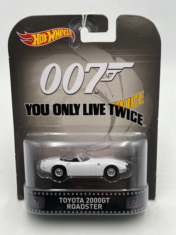 Hot Wheels 2016 Retro Entertainment 007 Toyota 2000GT Roadster 241A For Cheap