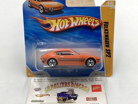 2010 Hot Wheels #46 Volkswagen SP2 orange international short card 234G Online Hot Sale