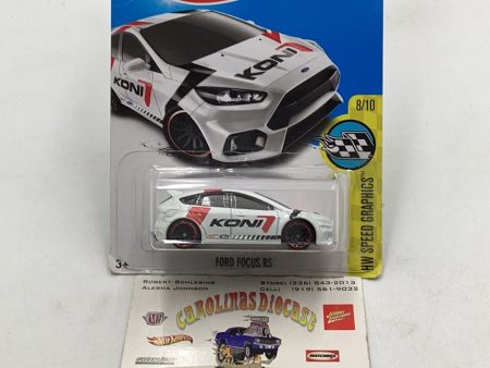 2017 Hot Wheels #79 Ford Focus RS Koni 33B Supply