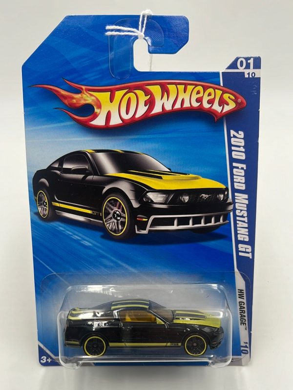 2010 Hot Wheels HW Garage 2010 Ford Mustang GT Black 69 240 24G Online Sale