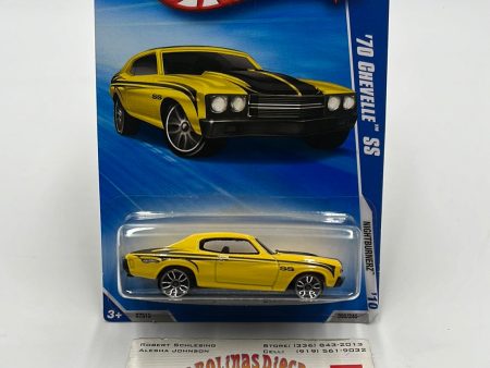 2010 Hot Wheels Nightburnerz ‘70 Chevelle SS Yellow 90 240 1C Online Sale