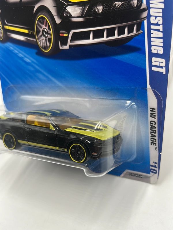 2010 Hot Wheels HW Garage 2010 Ford Mustang GT Black 69 240 24G Online Sale