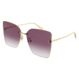 Alexander Mcqueen AM0342S-003 63 Woman Sunglasses Hot on Sale