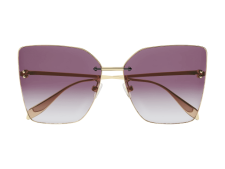 Alexander Mcqueen AM0342S-003 63 Woman Sunglasses Hot on Sale