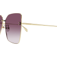 Alexander Mcqueen AM0342S-003 63 Woman Sunglasses Hot on Sale