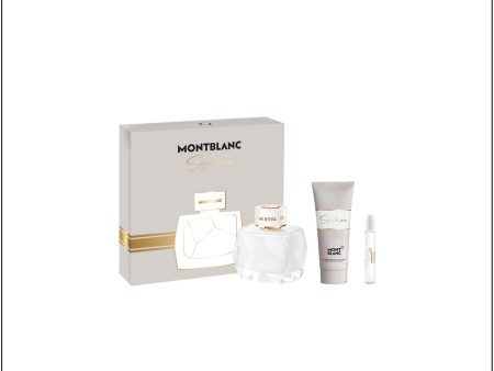 Mont Blanc Signature 3pcs Gift Set Woman Discount