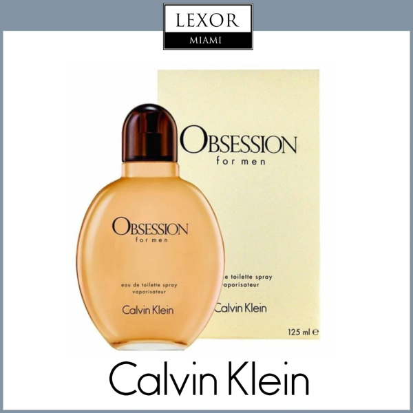 Calvin Klein Obsession 4.2oz. EDT Men Perfume Fashion