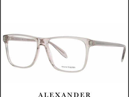 Alexander Mcqueen AM0247O-003 56 Optical Frame MAN ACETATE Supply