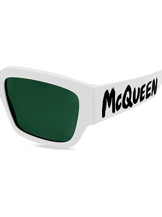 Alexander Mcqueen  AM0329S-003 56 Sunglasses Unisex Cheap