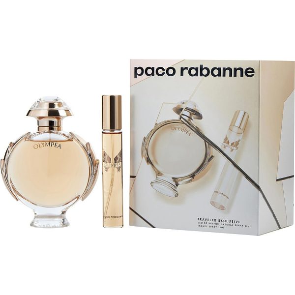 Paco Rabanne Olympea 2.7 EDP W+0.68 EDP Spray 2pc Women Travel Set Online Sale