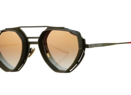 Vysen Enzo EZ-5 Miliray Green-Gold Unisex Sunglasses on Sale