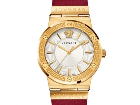 Versace VEVH00420 Greca Logo 38 mm Women Watch For Sale