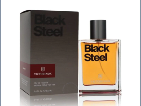 SWISS ARMY BLACK STEEL 3.4 EDT Men Perfume For Discount