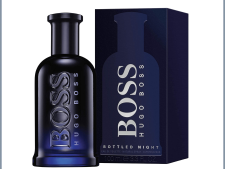 Hugo Boss Bottled Night 3.3oz. EDT Men Perfume Supply