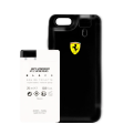 Scuderia Ferrari Black Iphone 6 6S Case with 0.8oz. EDT Spray for Men Cheap