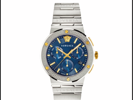 Versace VEZ900221 Greca Logo Chrono Men Watches Online Sale