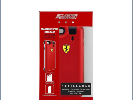 Scuderia Ferrari Red Iphone 6 6S Case with 0.8oz. EDT Spray for Men on Sale