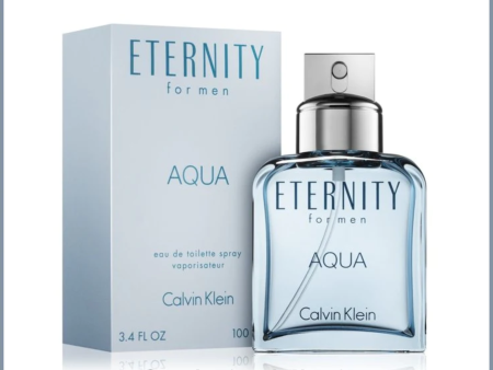 Calvin Klein ETERNITY AQUA 3.4 EDT Men Perfume Supply