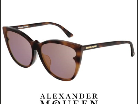 Alexander McQueen MQ0220SA 002 59 Women Sunglasses For Cheap