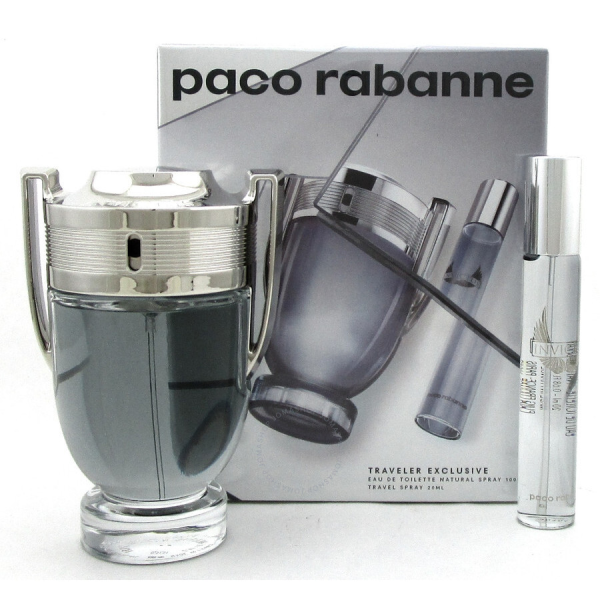 Paco Rabanne Invictus 2PC Travel Set For Men For Discount