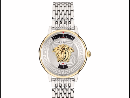 Versace VEZ200321 Medusa 2 Tone Stainless Steel Strap Unisex Watches Online