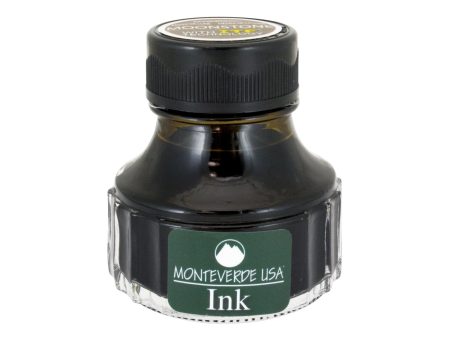 Monteverde Gemstone Moonstone Ink Bottle, Dark Brown - 90ml Online