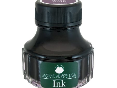 Monteverde Rose Noir Ink Bottle, Pink - 90ml Cheap