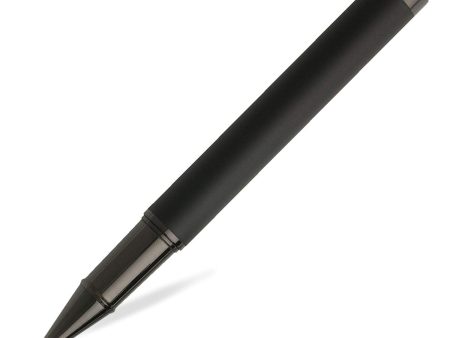 Hugo Boss Column Roller Ball Pen, Matte Black Online now