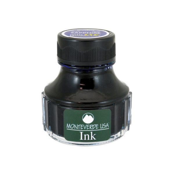 Monteverde Gemstone Sapphire Ink Bottle, Dark Blue - 90ml Online Sale