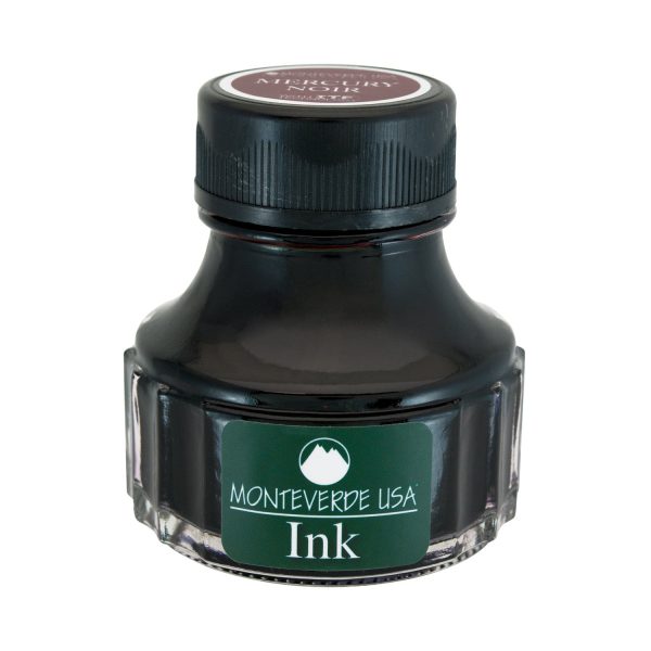 Monteverde Mercury Noir Ink Bottle, Red - 90ml Sale