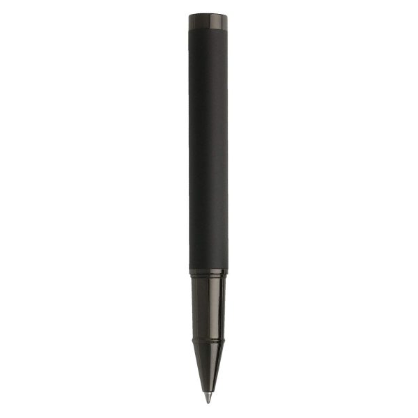 Hugo Boss Column Roller Ball Pen, Matte Black Online now