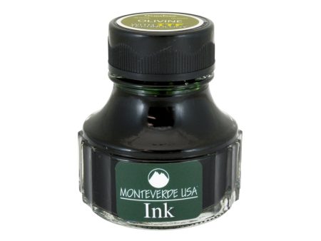 Monteverde Gemstone Olivine Ink Bottle, Green - 90ml Discount