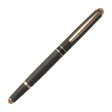 Hugo Boss Grid Roller Ball Pen, Dark Grey Fashion