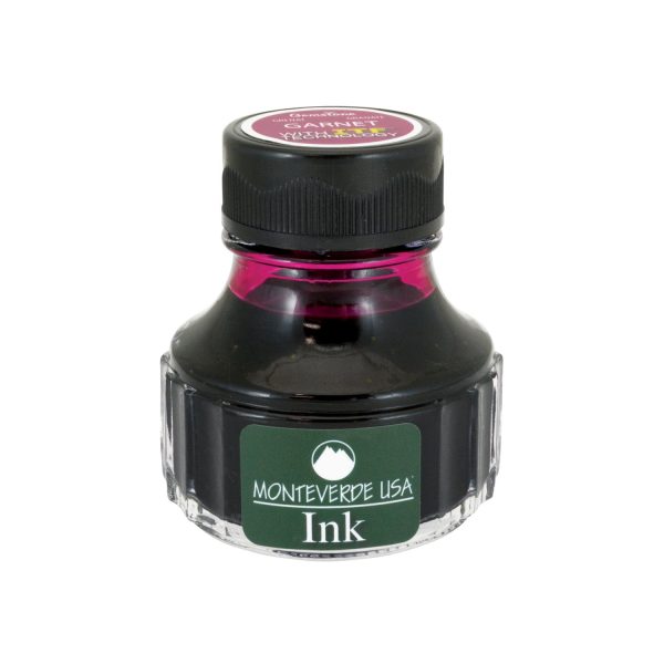 Monteverde Gemstone Garnet Ink Bottle, Pink - 90ml For Discount