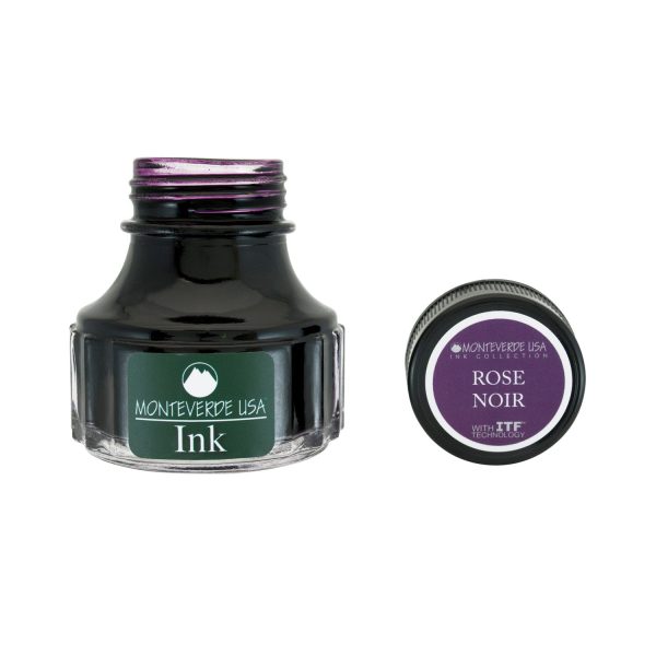 Monteverde Rose Noir Ink Bottle, Pink - 90ml Cheap