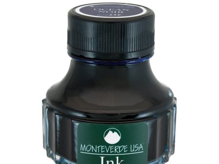 Monteverde Ocean Noir Ink Bottle, Blue - 90ml Discount