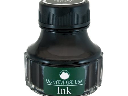 Monteverde Smoke Noir Ink Bottle, Grey - 90ml Hot on Sale