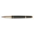 Hugo Boss Grid Roller Ball Pen, Dark Grey Fashion