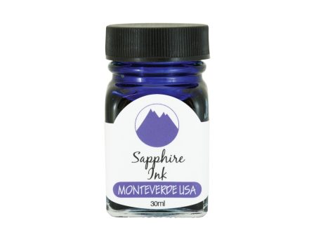 Monteverde Gemstone Sapphire Ink Bottle, Dark Blue - 30ml For Sale